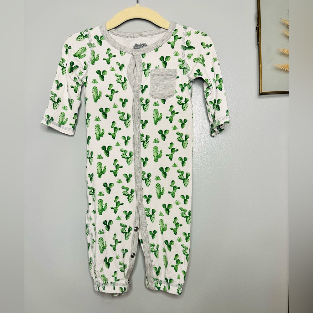 Mudpie Cactus Onesie Jumper